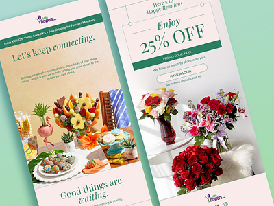 1-800 Flowers Email Design email email design flower delivery graphic design klaviyo klaviyo design klaviyo email klaviyo email design