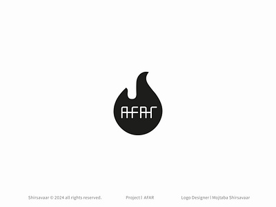 Afar Logo brand identity branding desifn fire graphic design logo logo design logos logotype minimal minimal fire modern visual visual identity
