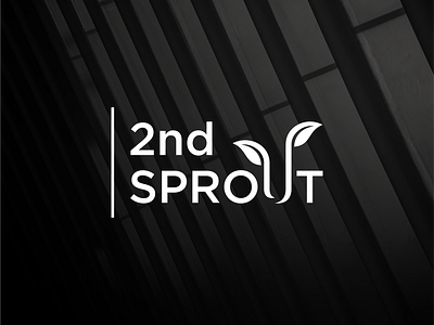 2nd Sprout branding creative graphic design grow leaf logo pineapple99d technology