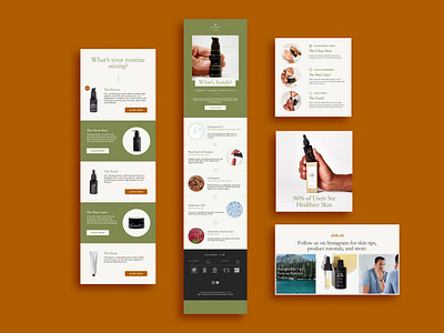 Skincare Klaviyo Email Design design email email design graphic design klaviyo klaviyo design klaviyo email klaviyo email design skincare