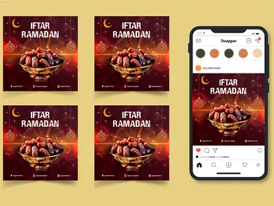 Ramadan Social Media banner Design bistro banner branding business discount facebook ad banner facebook ads marketing media modern banner offer online banner order promotion promotional banner pub banner ramadan banner sale social banner social media banner templates
