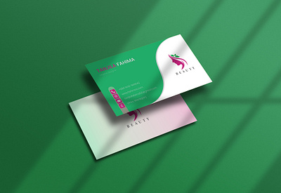 Beauty Business Card Design advertising branding graphic design trend