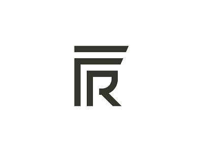 FR logo branding design digital art fr fr logo fr monogram graphic design icon identity illustration lettermark logo logo design logotype monogram rf rf logo rf monogram typography vector