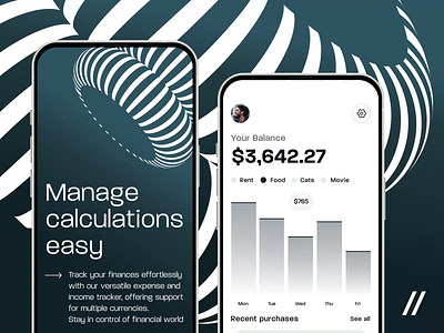 Money Tracker Mobile iOS App android app design app interface dashboard design finance fintech interface ios management mobile mobile app product design tracker ui user interface ux