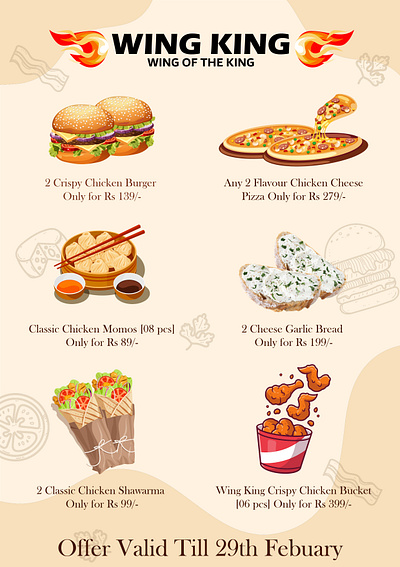 Fast Food Branding branding graphic design