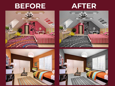Before & After after befoore blackwhite design designing graphic design photoshop poster text