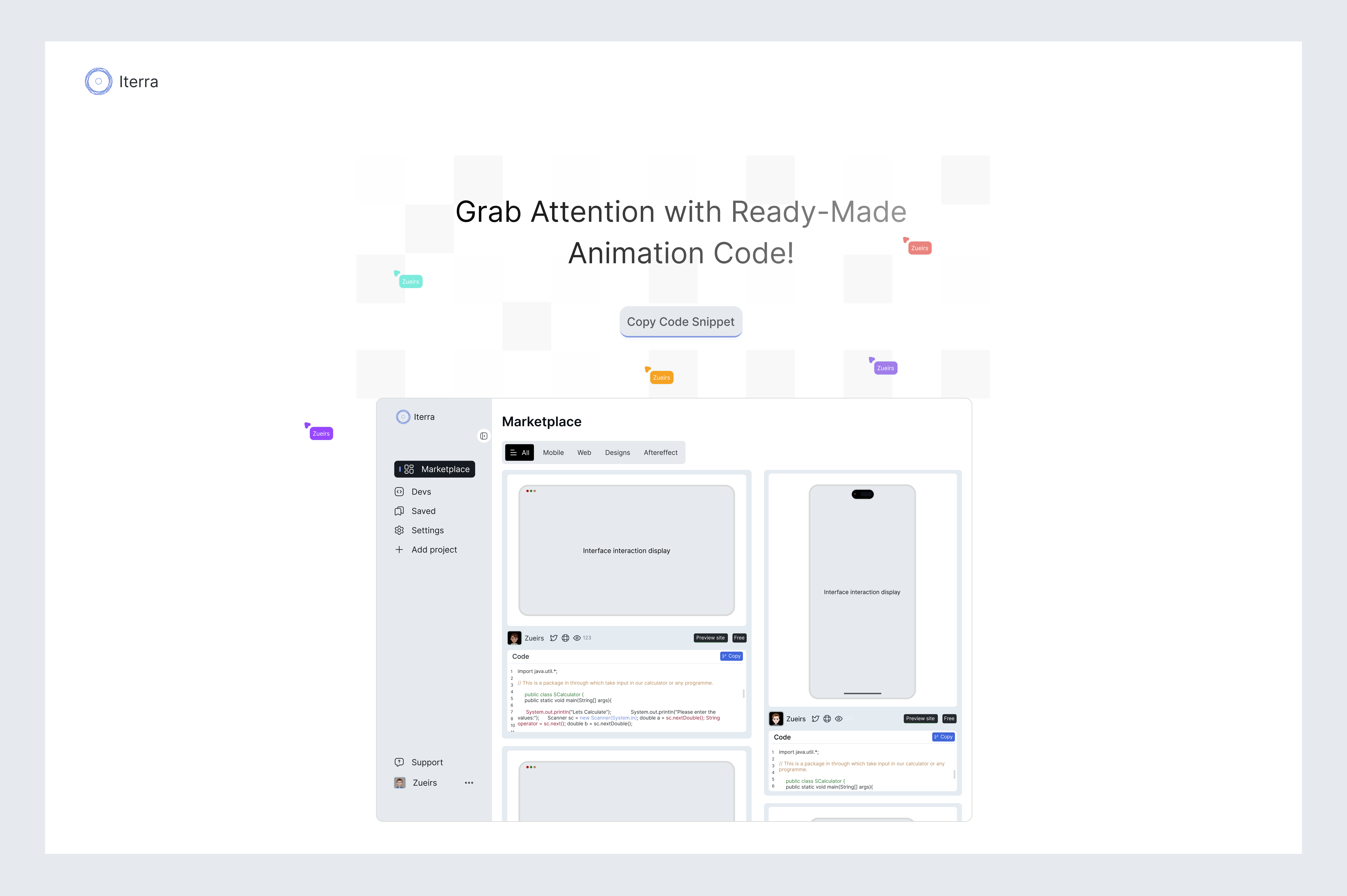 Light mode animation branding code design graphic design illustration landingpage logo mobile design typography ui ux vector