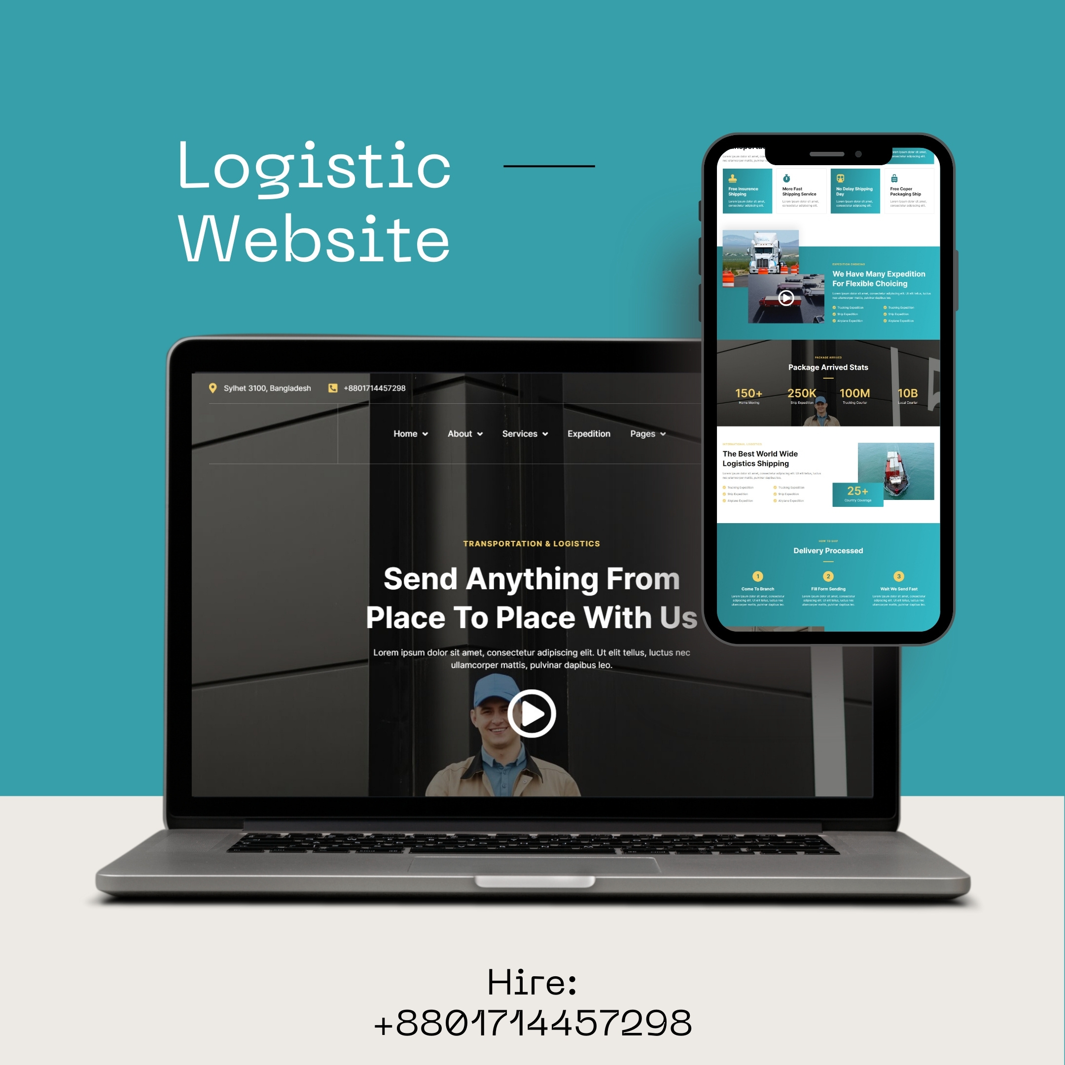 Transportation | Logistics | Moving Website branding cargo moving website design dribbble elementor pro elementor website illustration local movers website logistic website moving company website professional website recolation website responsive website riaad arif ui ui ux website wordpress landing wordpress website wordpress website design