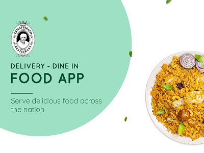 Food Delivery App UI/UX Design branding graphic design logo motion graphics