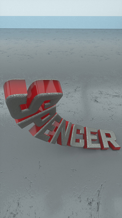 Letters 3d branding logo motion graphics