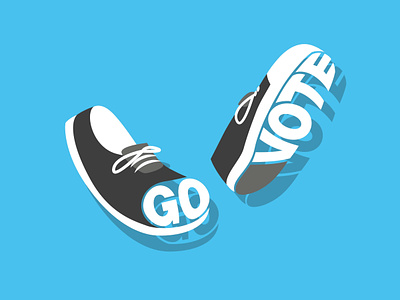 Go Vote branding graphic design logo visual design vote