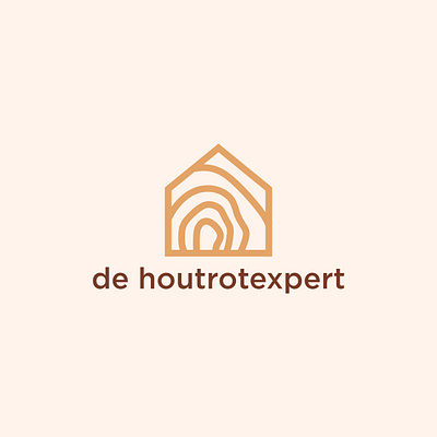 de houtrotexpert branding graphic design logo design simple logo