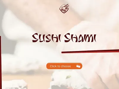 Sushi Shop UI Animated Design Concept animation design e commerce e shop ui
