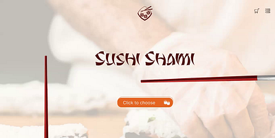 Sushi Shop UI Animated Design Concept animation design e commerce e shop ui