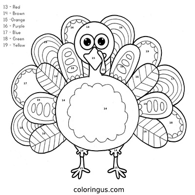 Free Color By Number Printables for Kids coloring coloring pages coloring pages for kids number