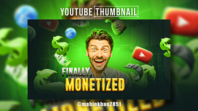 Attractive YOUTUBE Thumbnail Design banner design graphic design photoshop thumbnail thumbnail design youtube youtube banner design youtube thumbnail