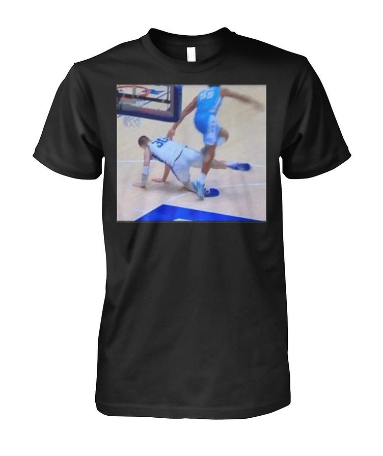 Kyle Filipowski Trips Harrison Ingram Photo Shirt by Tee Place on Dribbble