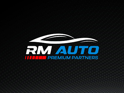 RM AUTO — logo and identity design