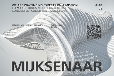 Mijksenaar – Architectural bureau branding figma graphic design photoshop ui ux web design xd