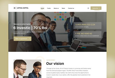 Investment Landing page app branding design graphic design illustration investmrnt landing page logo typography ui ux vector webdesign