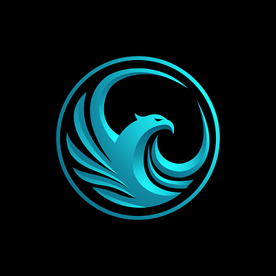 circle phoenix 3d animation branding graphic design logo motion graphics