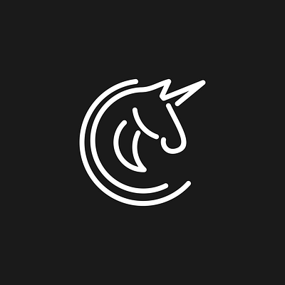 unicorn animation branding graphic design logo