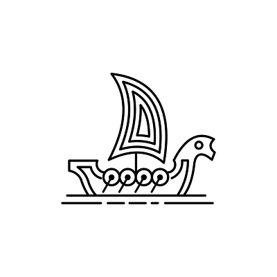classic ship animation branding graphic design logo motion graphics