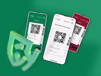AllEasy – Tickets in the palm of your hand [concept] design mobileapp scann tickets ui uiux ux