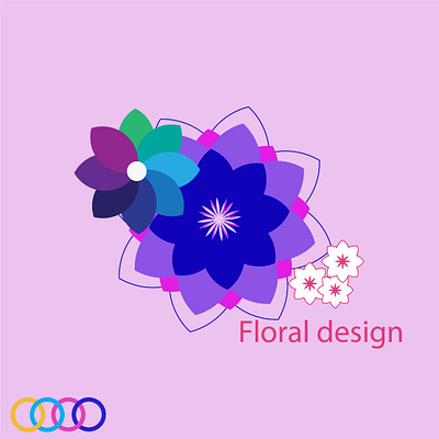 Floral Design Practice designs floral design graphic design graphic designer illustration illustrator practice project