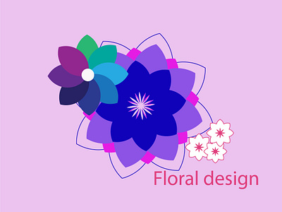 Floral Design Practice designs floral design graphic design graphic designer illustration illustrator practice project