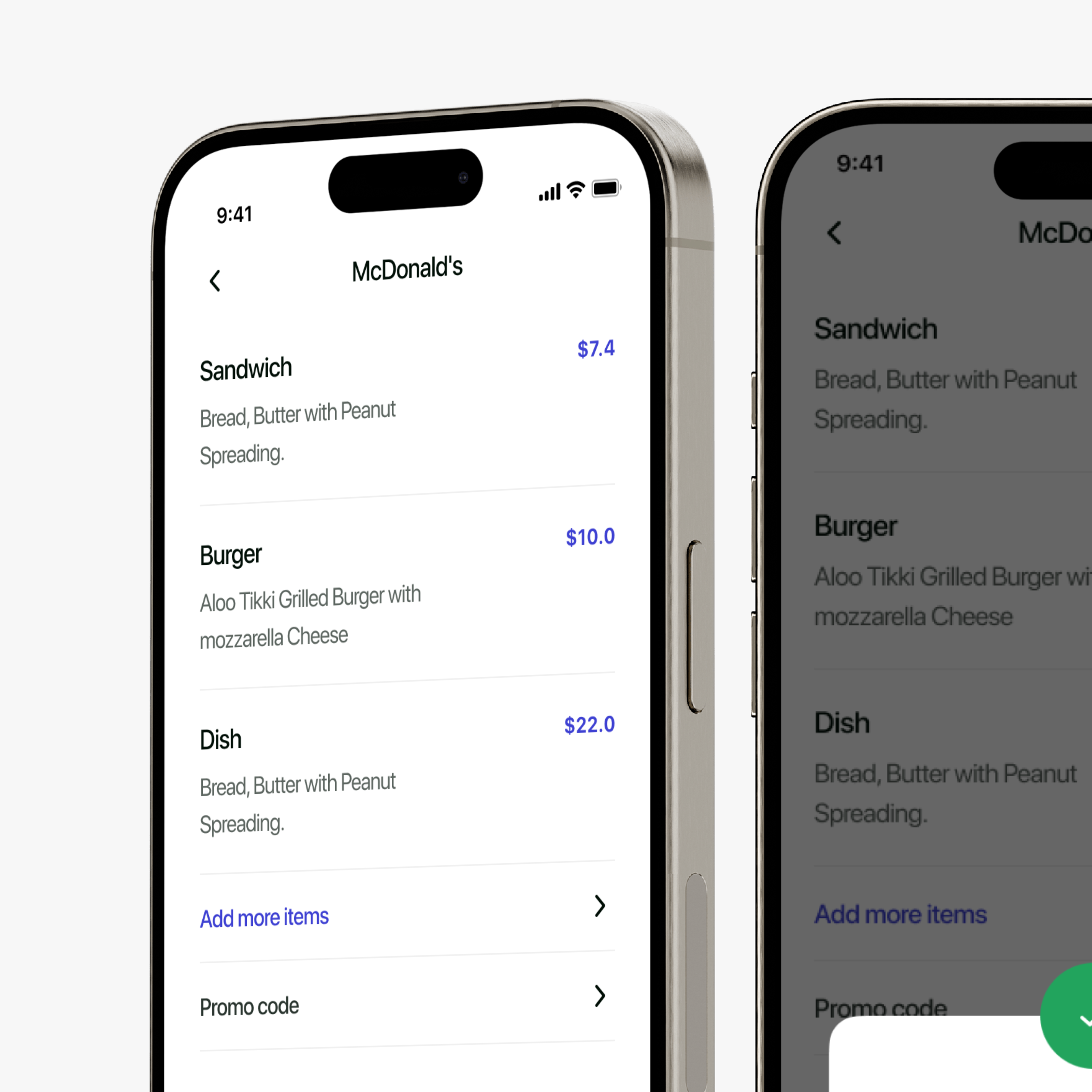 Example of E Commerce Mobile App Design