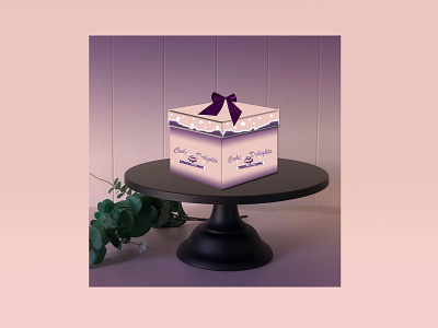 PRODUCT MOCKUP | CAKE BOX adobe photoshop box branding cakebox cakeboxmockup design graphic design productdesign productmockup socialmediapost