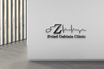 Clinic Logo Design animation branding clinic design graphic design logo mockup typography