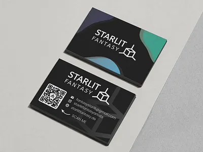 Starlit Fantasy Business Card business card business cards design graphic design vector