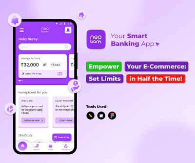 Empower your E-Commerce: Set Limits in half the time! app design ui ux design