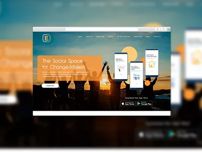Non Profit organization home page website homepage ui ux web website wordpress