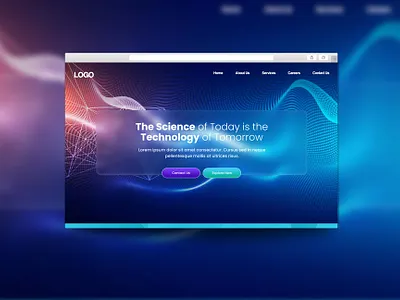 IT Leading Company Home Page Website Ui company it leading ui ux website