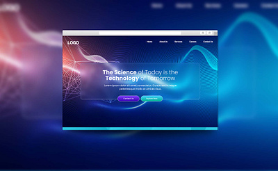 IT Leading Company Home Page Website Ui company it leading ui ux website