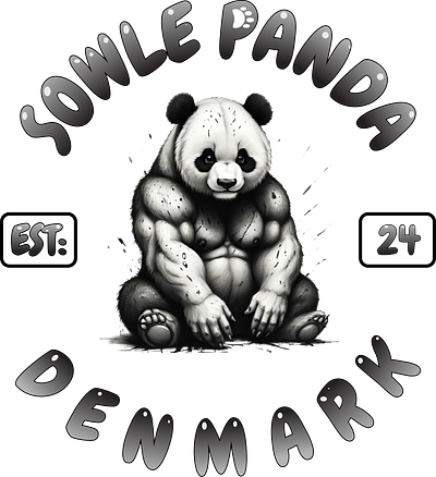 Mascot Panda Logo branding graphic design logo