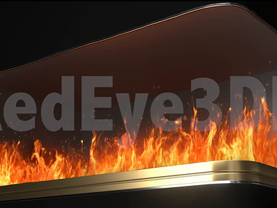 Titan on Fire | 3D | Naked Eye 3d animation branding graphic design