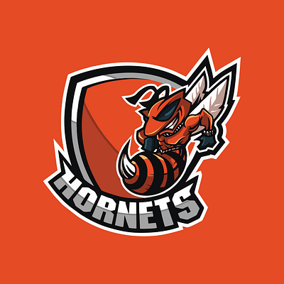 bee hornets 3d animation branding graphic design logo motion graphics