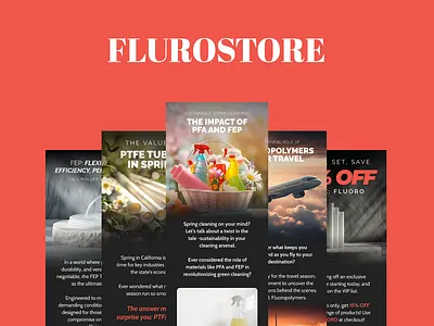 Email Design for Flurostore branding creative designer creative email design creative email templates design inspiration ecommerce email templates email design email design ideas email design inspiration email design trends email designer email templates graphic design graphic designer hubspot klaviyo mailchimp newsletter newsletter design professional email design