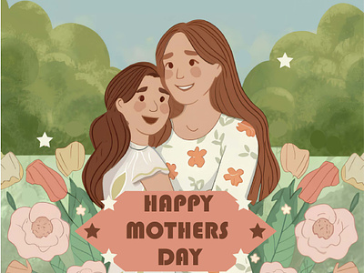 Happy Mother's Day 3d abstract art aesthetic aesthetic print aesthetic printable aesthetic wall art animation artist branding design graphic design happy mothers day illustration logo mothers day motion graphics ui