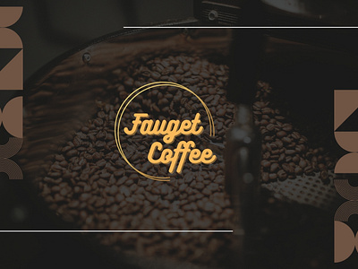 Branding - Fauget Coffee Brand Guidelines Presentation branding design designinspiration graphic design illustration logo promotionalmaterial ui ux vector