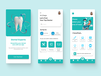 dentist app app design best dentist app best doctor app dental care app dental experts dental specialist app dental surgery app dentist app dentist service app doctor app figma graphic design mobile mobile app teeth app teeth care app tooth app tooth care app ui ux