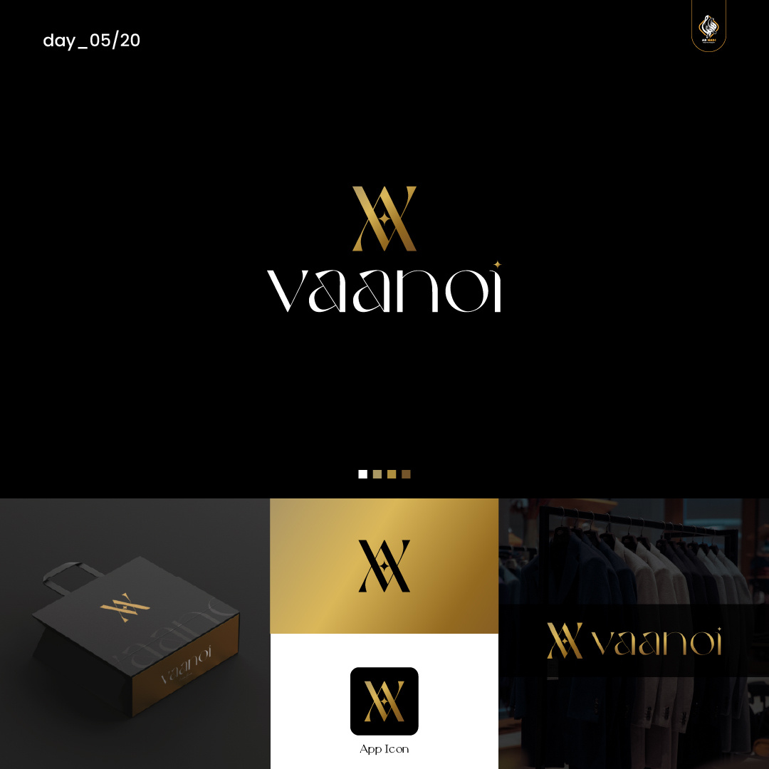 vaanoi Fashion and Clothing Brand Logo clothing fashion trending