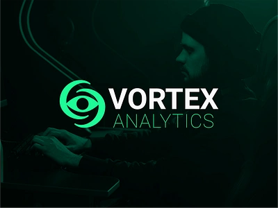 Vortex Analytics 30daychallenge advert affinity analytics branding data design eye graphic design icon logo logocore personal typography ui ux vector visual identity webdesign website