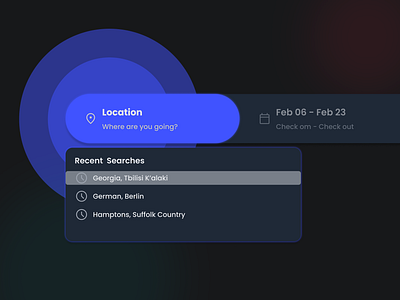 Search Panel booking date engine location persons search search panel ui
