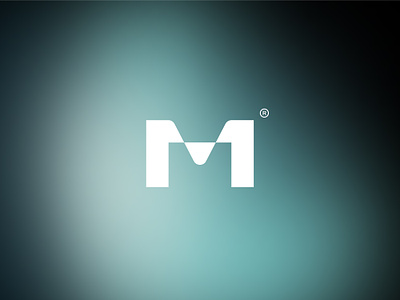 M - Logomark branding design gradient graphic graphic design letter letter m lettering logo logo m logo modernism logomark logotype m m logo modernism vector wordmark