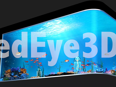 Aquarium | 3D | Naked Eyes 3d animation branding motion graphics